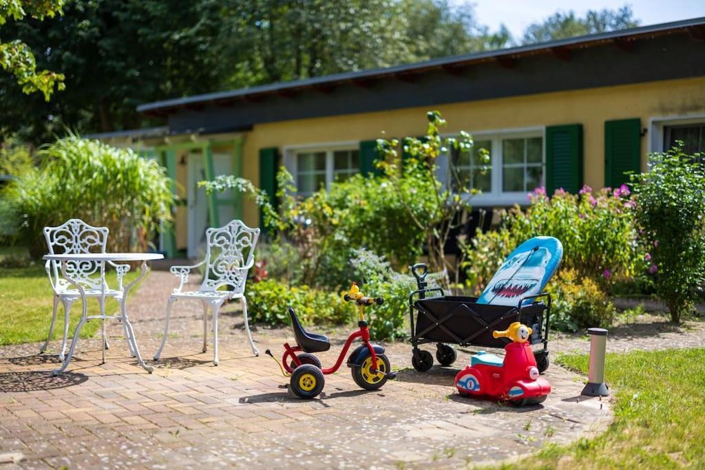 Ferienhaus Goldene Zeit I Terasse I Parkplatz I 3 Sz I 2 Baeder I 2 Min Zum See Йоахимстал Екстериор снимка